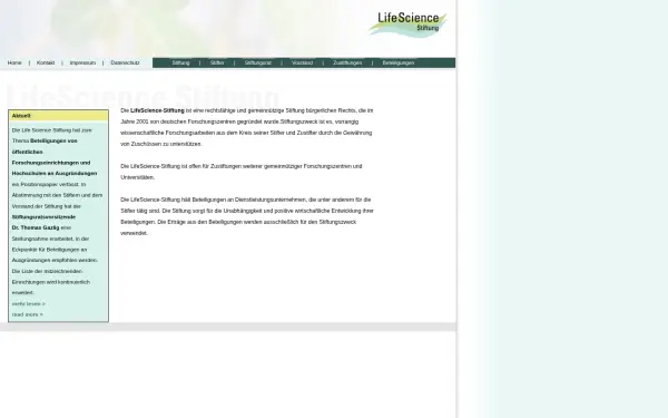 life-science-stiftung.de