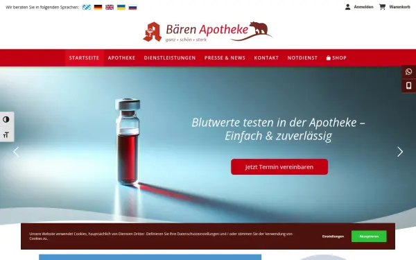 www.baeren-apotheke-grafing.de