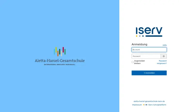 aletta-haniel-gesamtschule-iserv.de