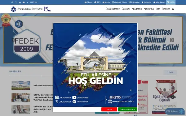 erzurum.edu.tr