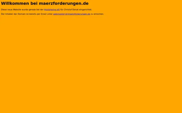 www.maerzforderungen.de