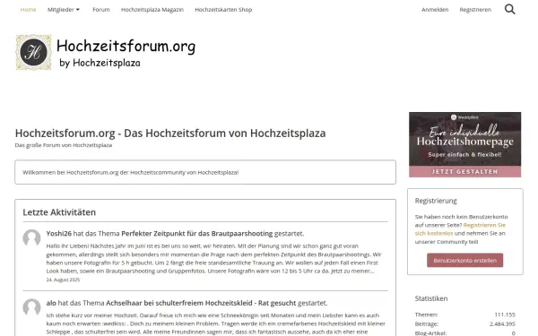www.hochzeitsforum.org