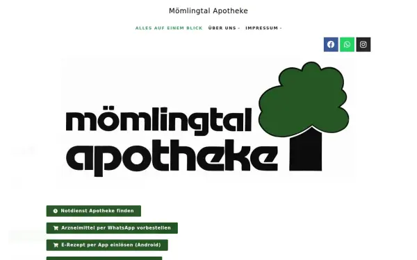moemlingtalapotheke.de