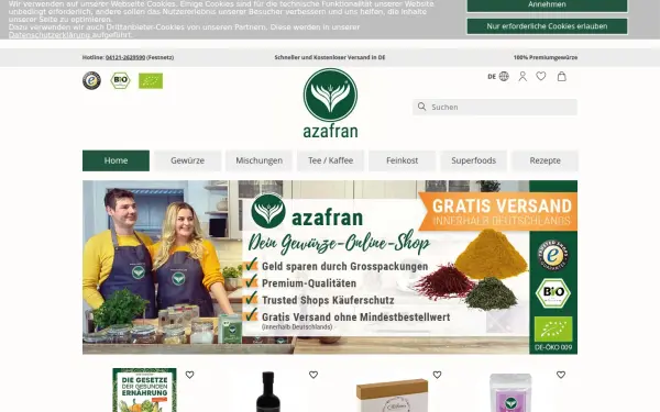 www.azafran.de