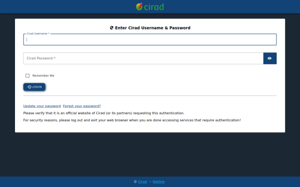 sso.cirad.fr