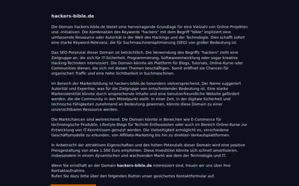 hackers-bible.de