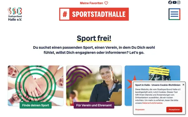 sportinhalle.de