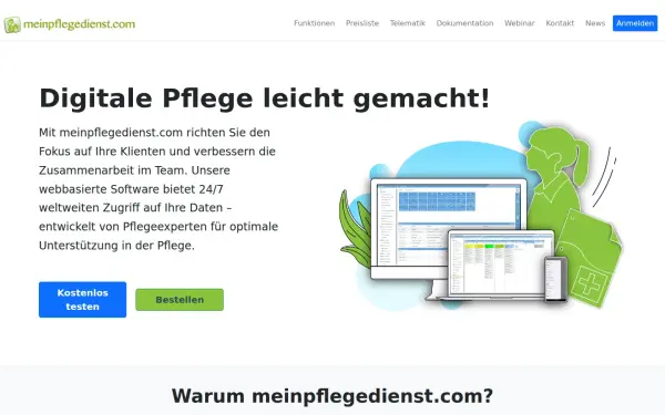 meinpflegedienst.com