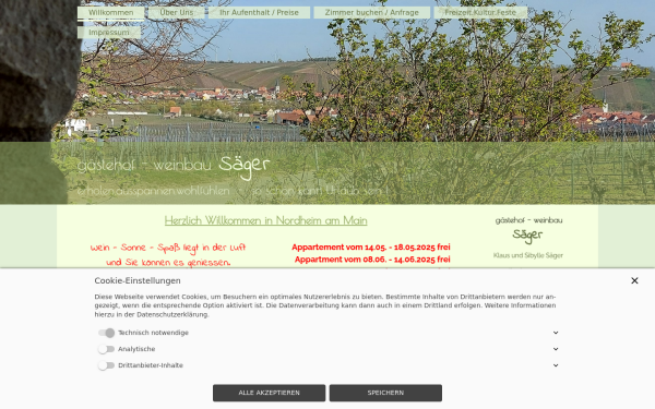 gaestehof-saeger.de
