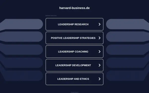 harvard-business.de