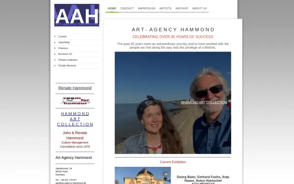 www.art-agency-hammond.de