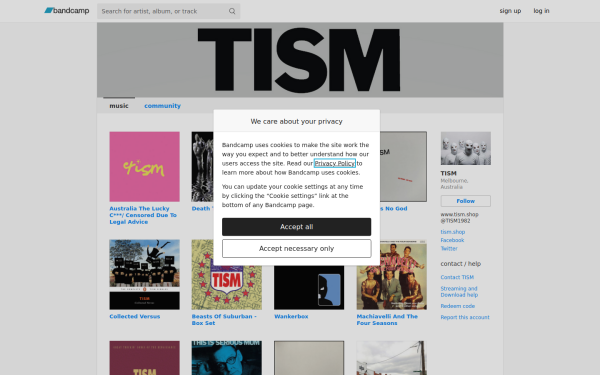 tism-this-is-serious-mum.bandcamp.com