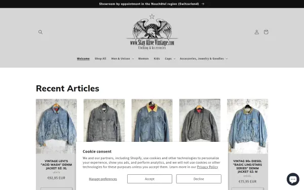 stayalivevintage.com