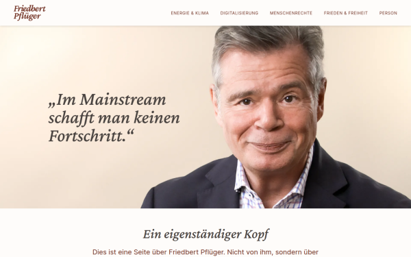 www.friedbert-pflueger.de