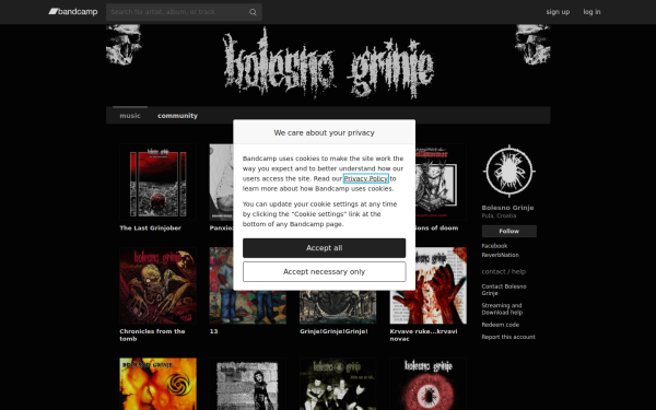 bolesnogrinje.bandcamp.com