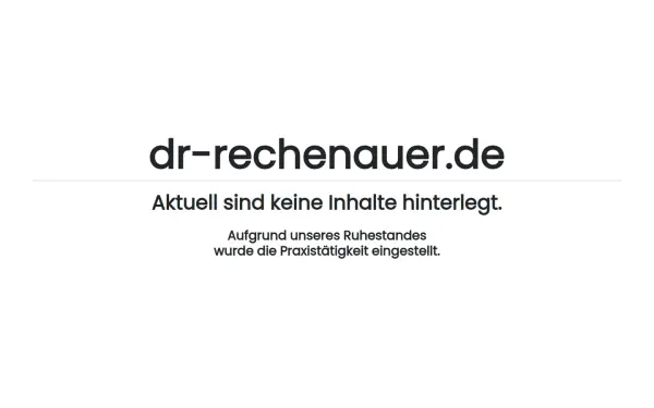 dr-rechenauer.de