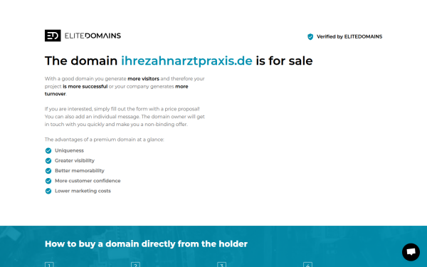 ihrezahnarztpraxis.de