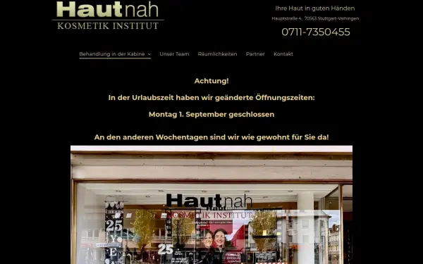 www.kosmetikinstitut-hautnah.de