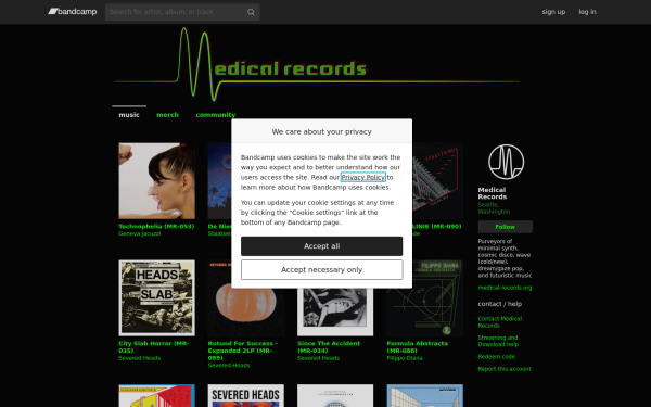 medicalrecords.bandcamp.com