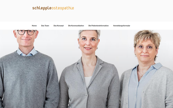 schleppleosteopathie.de