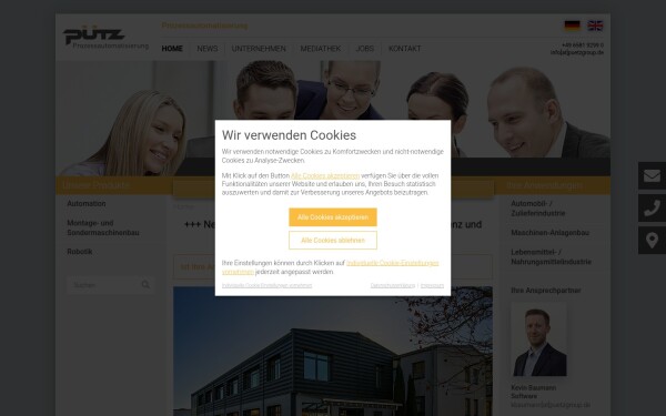puetzgmbh.puetzgroup.de