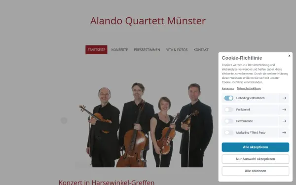 www.alando-quartett.de