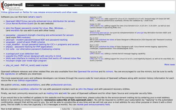 www.openwall.com