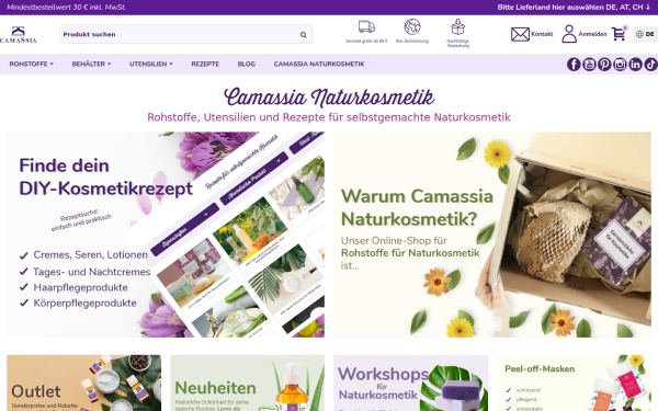 www.camassia-naturkosmetik.de