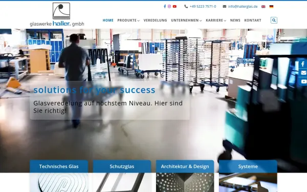 haller-glaswerke.de