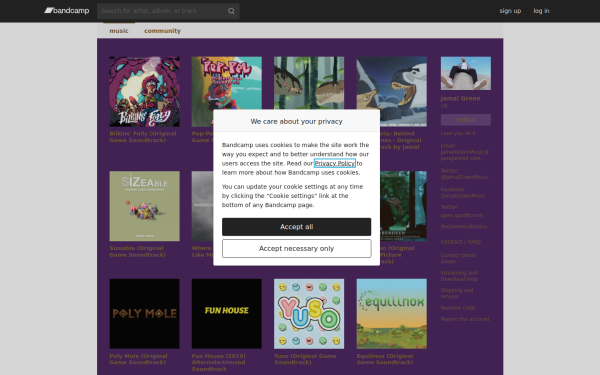 jamalgreen.bandcamp.com