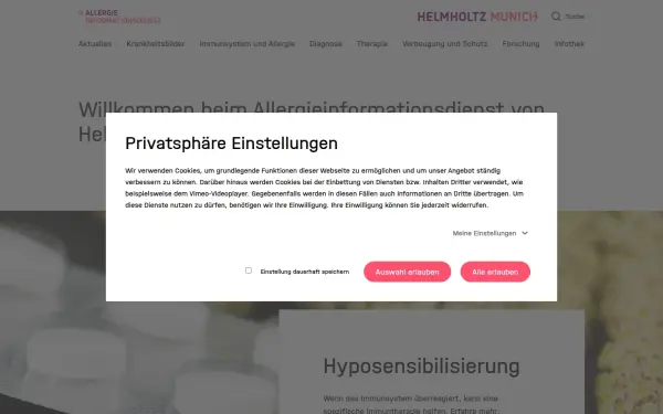 www.allergieinformationsdienst.de
