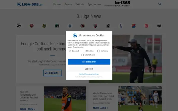 www.liga-drei.de