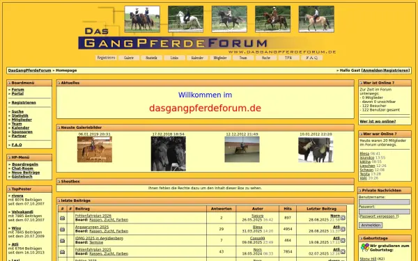dasgangpferdeforum.de