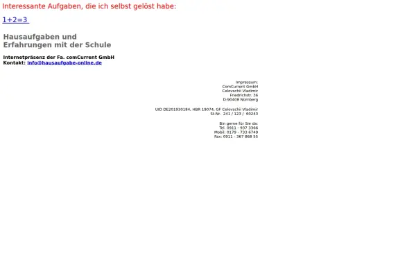 hausaufgabe-online.de