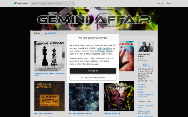 thegeminiaffair.bandcamp.com