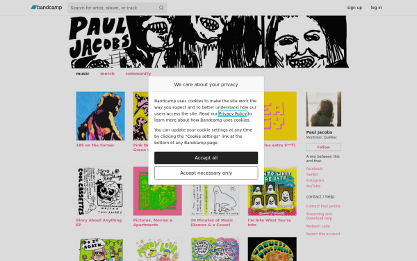 pauljacobs.bandcamp.com