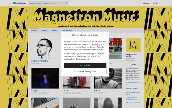 magnetronmusic.bandcamp.com
