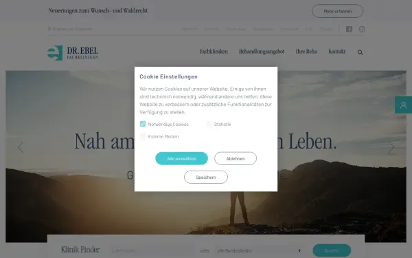 ebel-kliniken.com