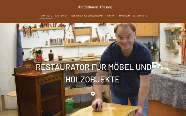 www.antiquitaeten-thesing.de