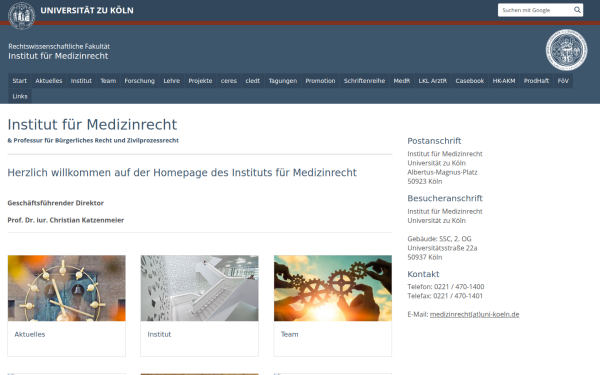 medizinrecht.uni-koeln.de