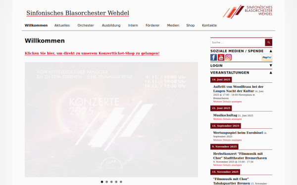 www.sinfonisches-blasorchester-wehdel.de