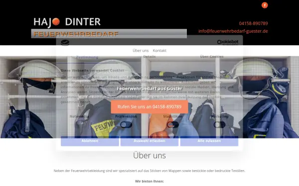 www.feuerwehrbedarf-guester.de