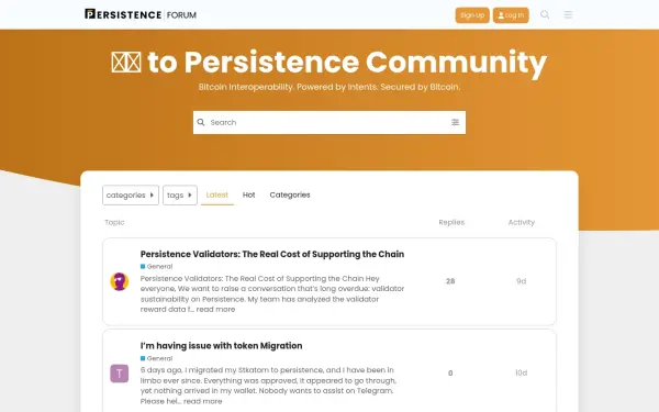 forum.persistence.one