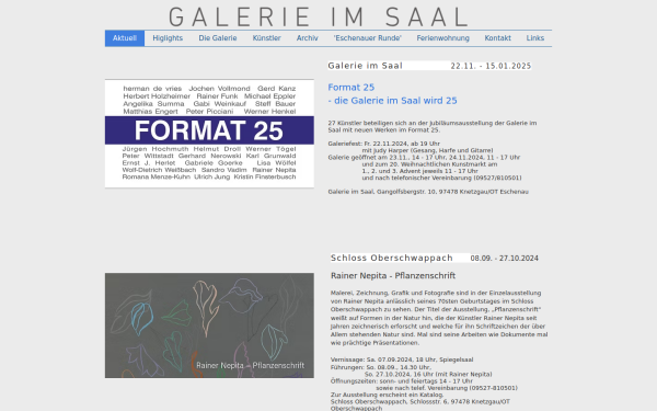 www.galerie-im-saal.de