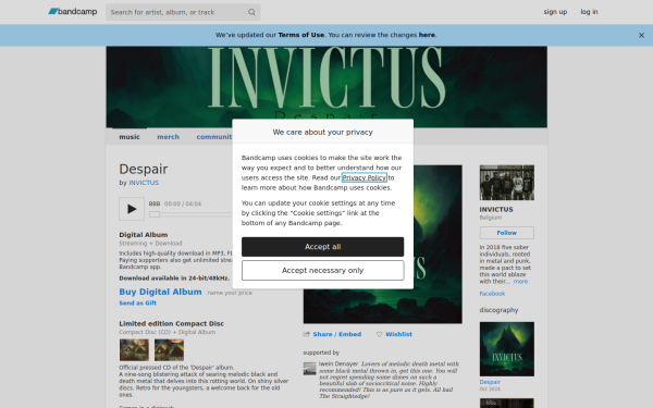 xinvictusx.bandcamp.com