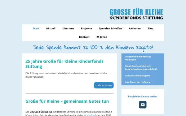 www.grosse-fuer-kleine.de