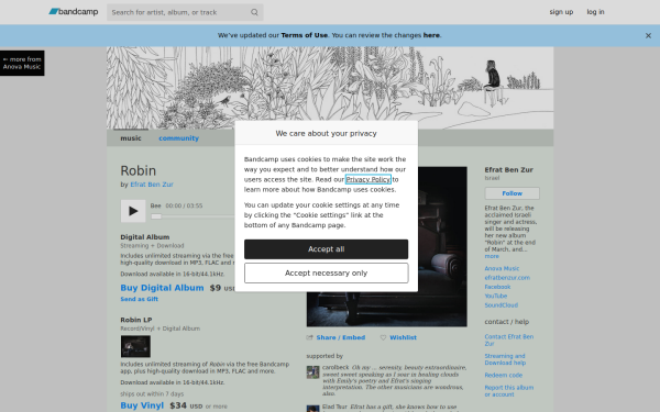 efratbenzur.bandcamp.com
