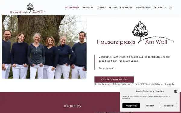 hausarztpraxis-am-wall.de