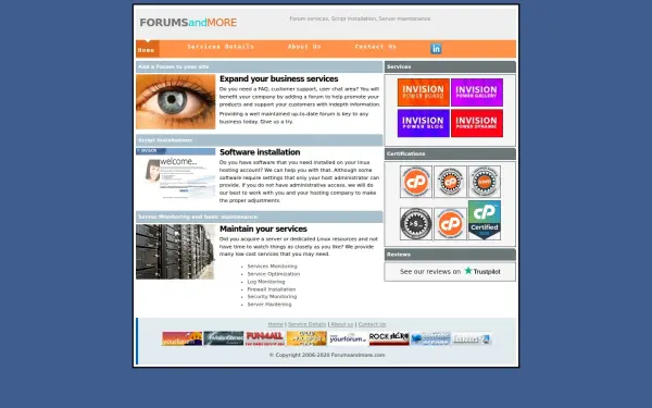 forumsandmore.com