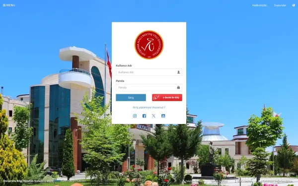 ubys.nevsehir.edu.tr